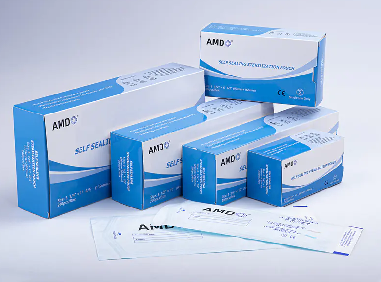 Sterilization Self Sealing Pouch