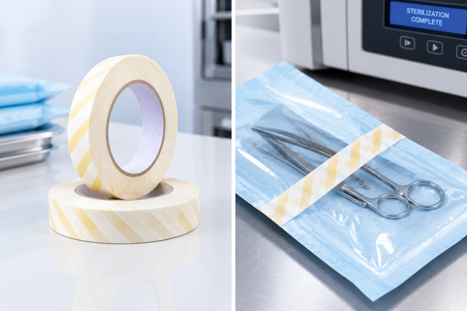 How to Use Sterilizer Indicator Tape Correctly